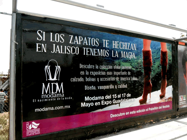 Apa Publicidad en Calles Modama